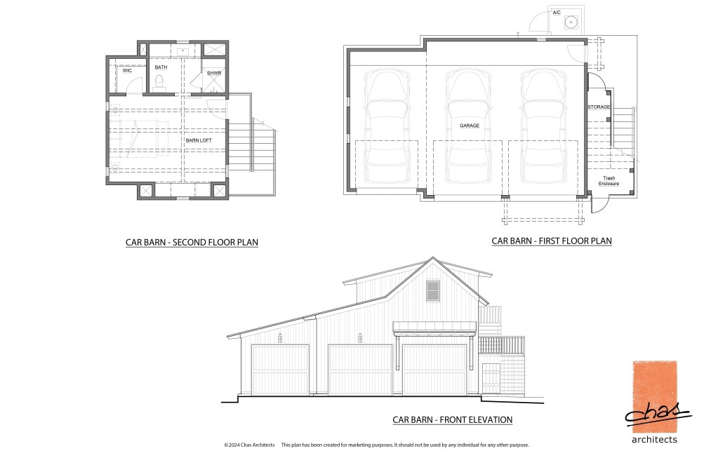 Marketing Drawings Garage