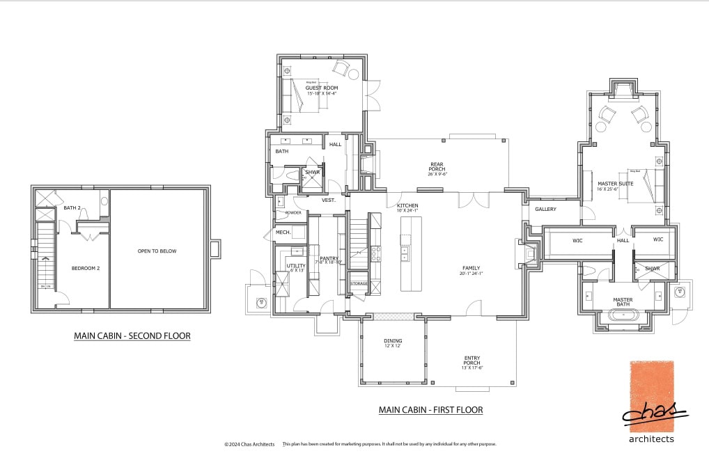 Marketing Drawings Main House
