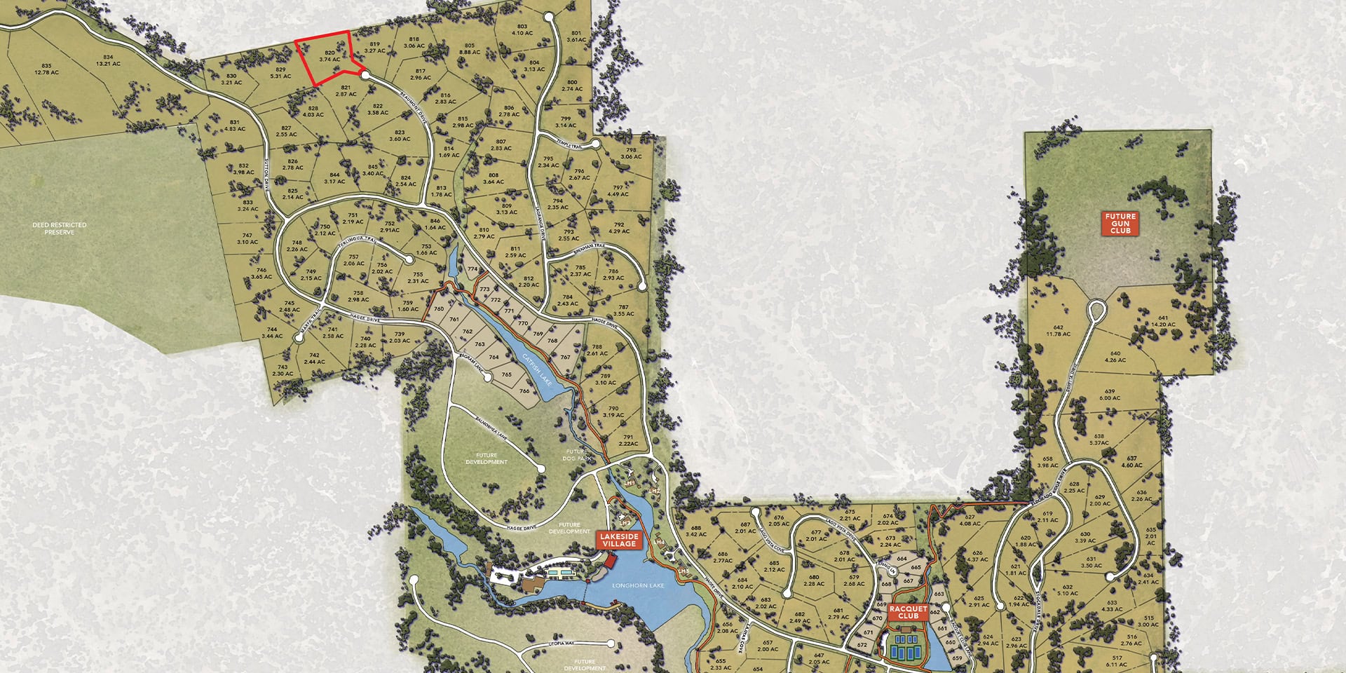 0000_Lot 820 on Master Map