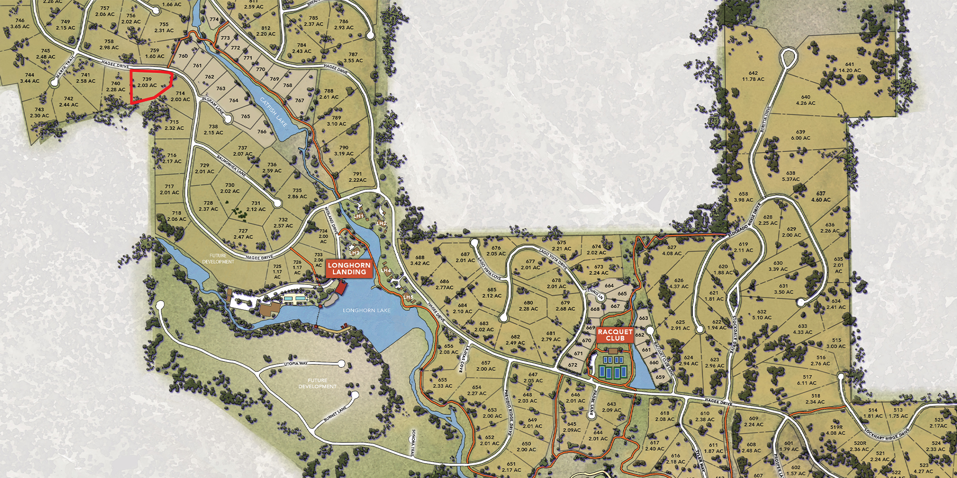 Lot 739 on Master Map 1
