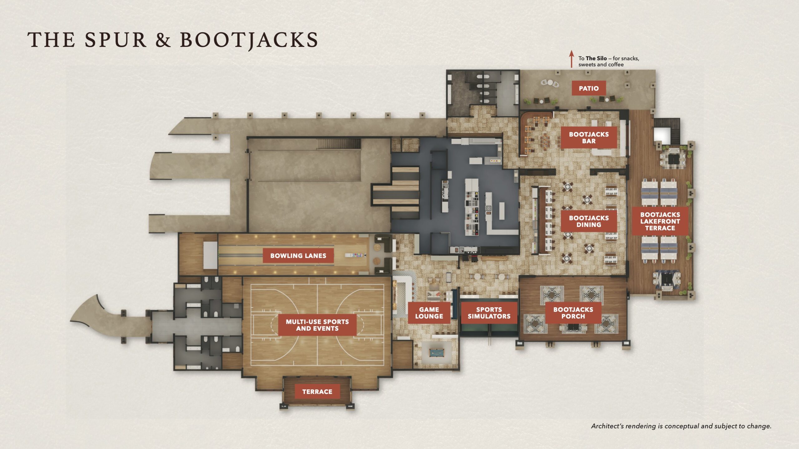 The Spur and Bootjacks floor plan