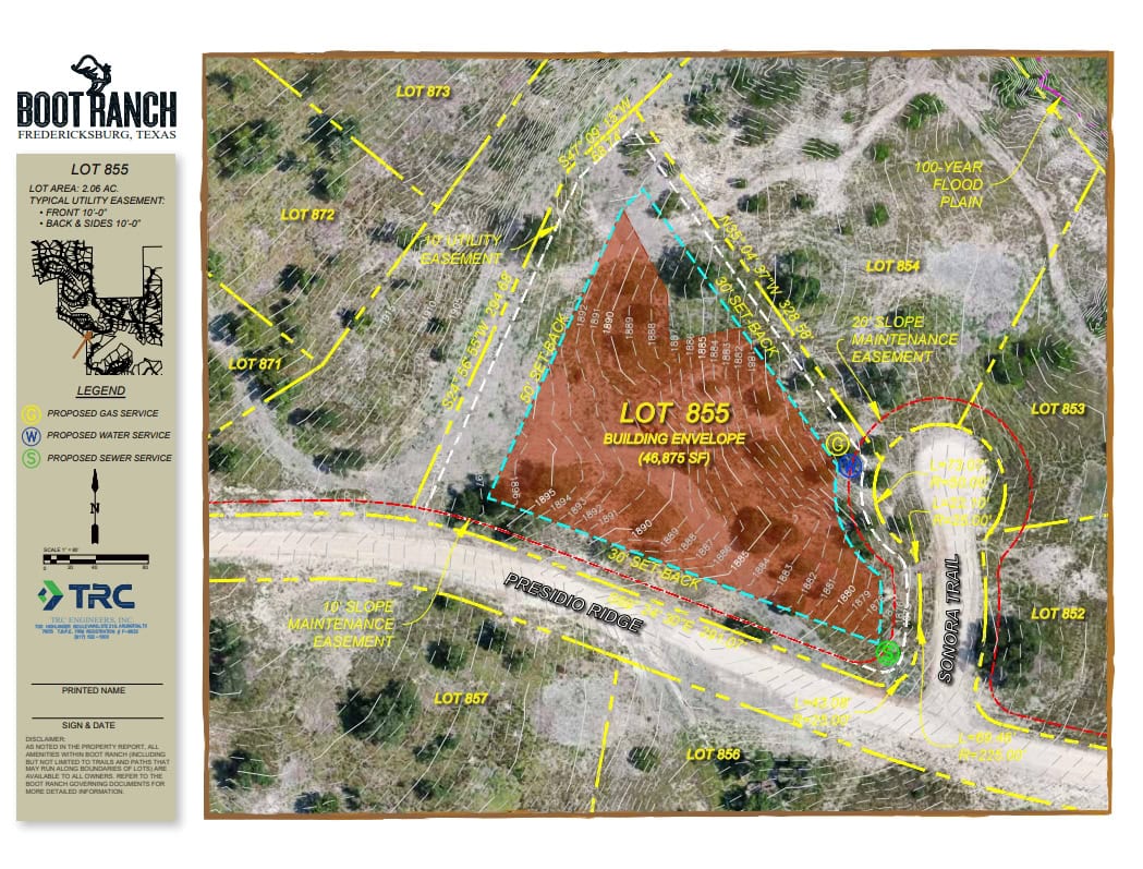 Lot Map 855