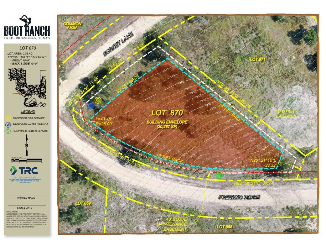 Lot Map 870