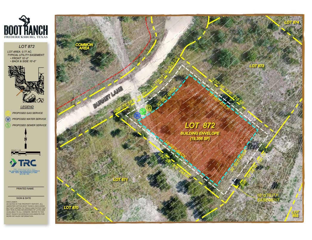 Lot Map 872