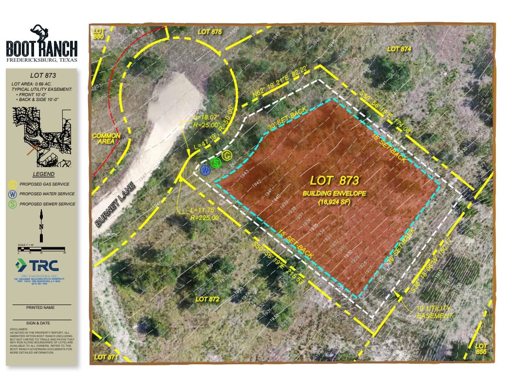 Lot Map 873