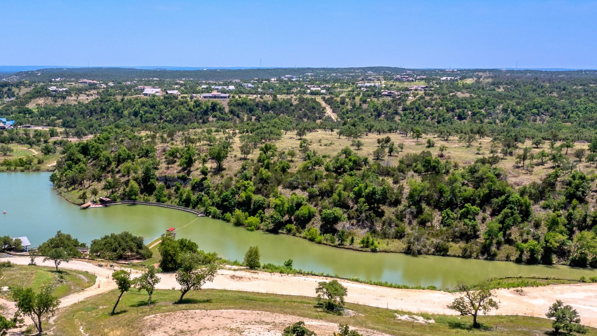 View of Sutton Bluff from Longhorn Landing