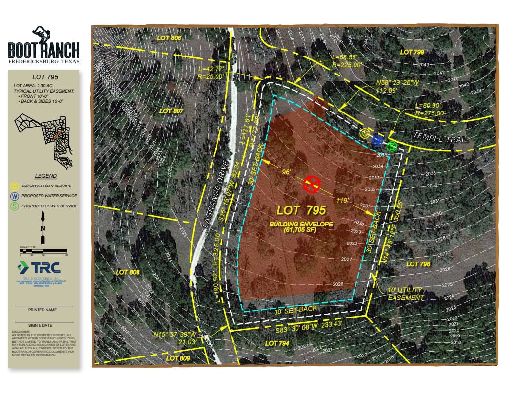 Lot Map 795