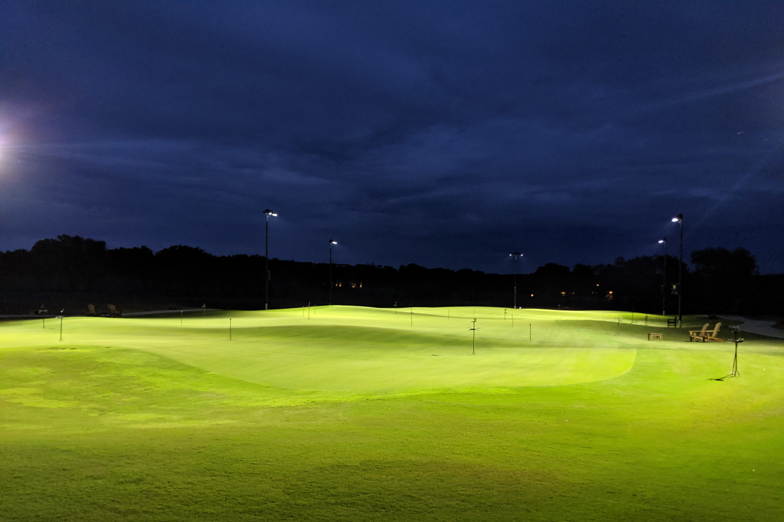 Putting Park at Night
